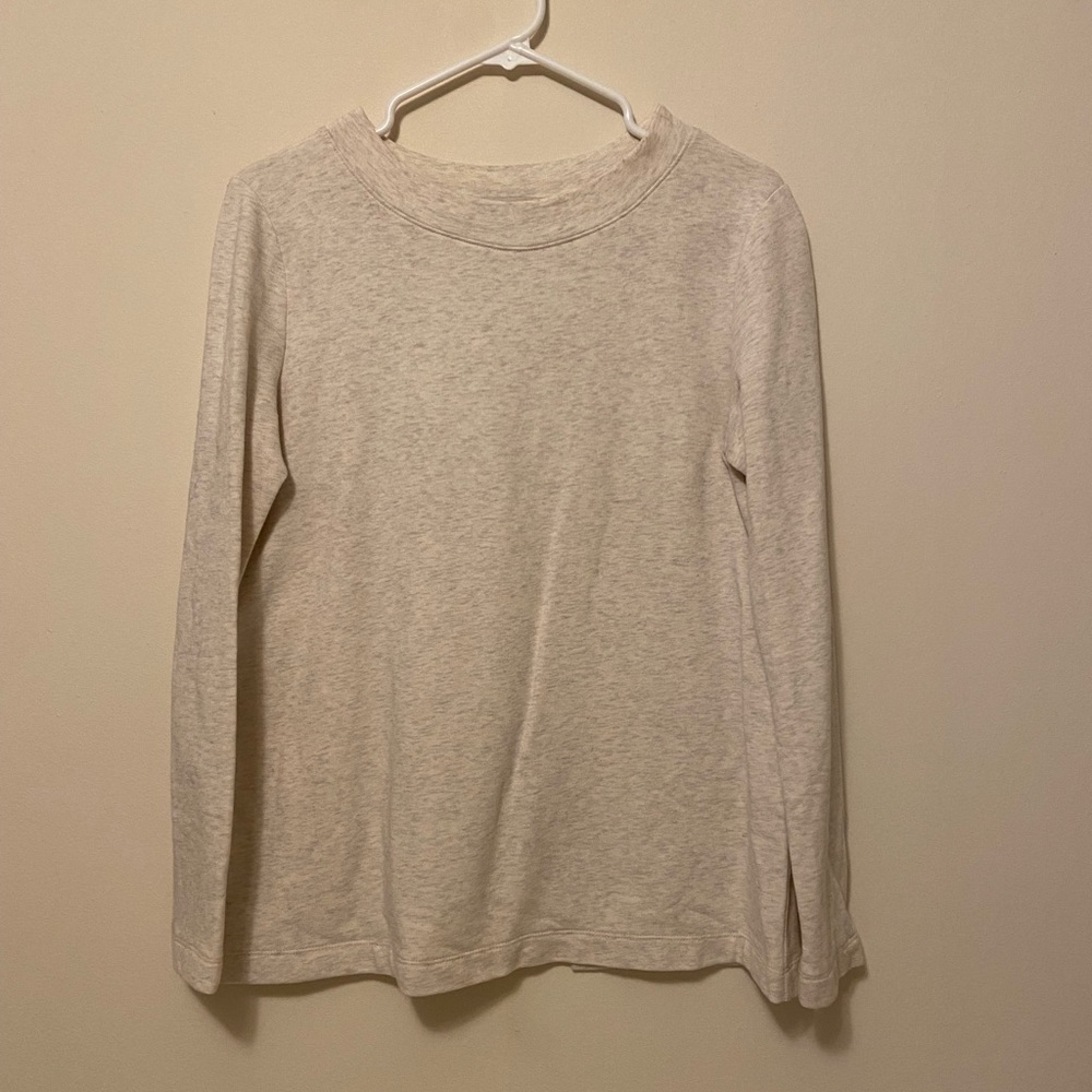 Sweater with button detail on the back